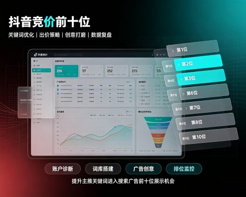 鹰手营子矿抖音搜索竞价
